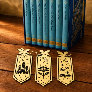 Pack of 3 Gold Fantasy Bookmarks