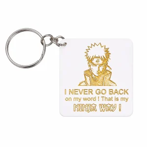 Naruto Uzumaki "Ninja Way" Anime Keychain