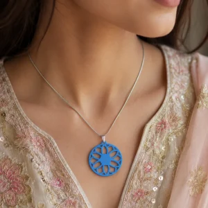 Pacific Blue Medallion Set