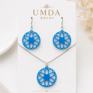 Pacific Blue Medallion Set