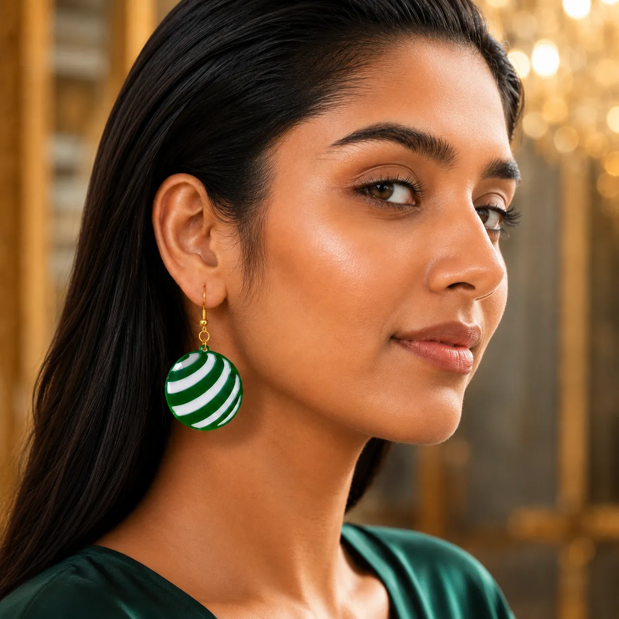 Spiral Pop Geometric Acrylic Earrings Spiral Pop Geometric Earrings