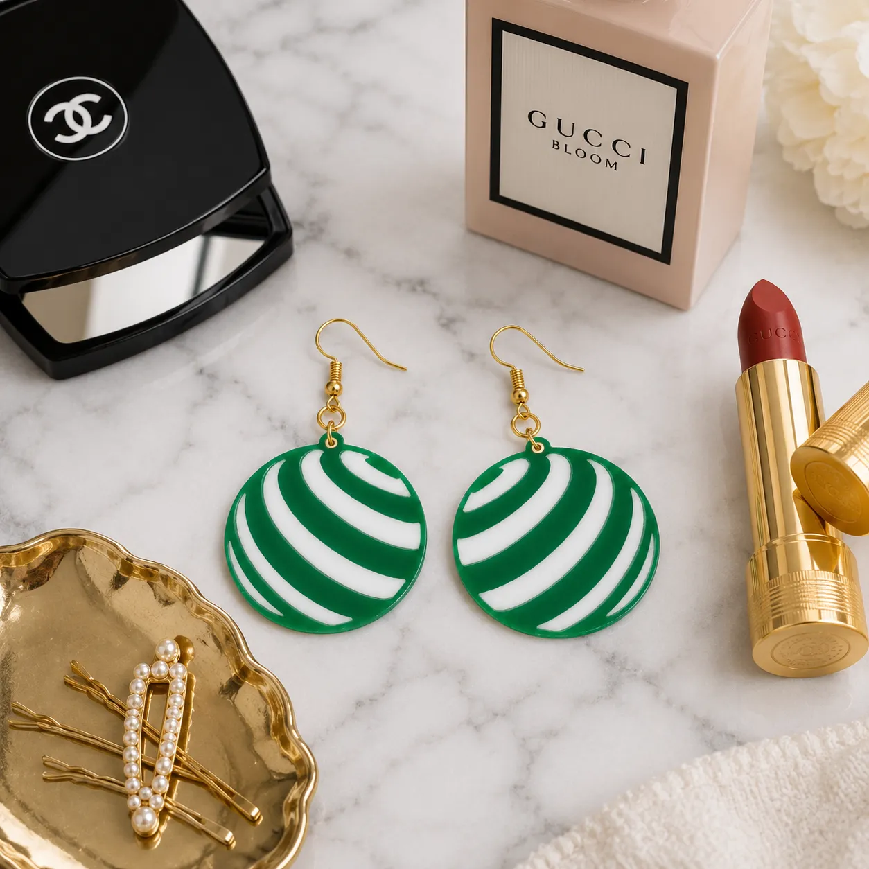 Spiral Pop Geometric Acrylic Earrings Spiral Pop Geometric Earrings
