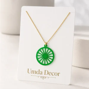 Modern Geometric Sun Wheel Earrings