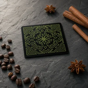 Hexa-Star Modern Geometric Coaster