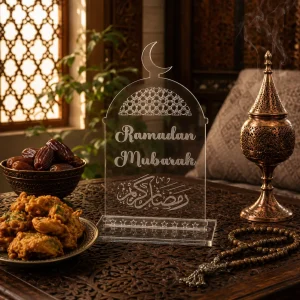 Premium Acrylic Ramadan Mubarak Sign