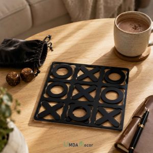 Modern Acrylic Tic-Tac-Toe Game