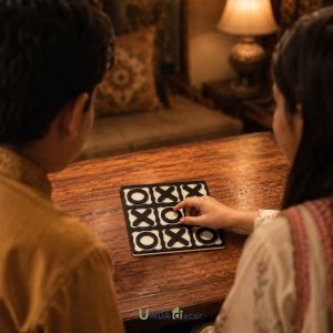 Modern Acrylic Tic-Tac-Toe Game