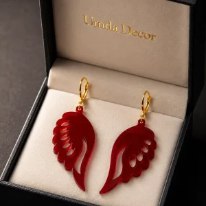 red-green-angel-wing-earrings-pakistan