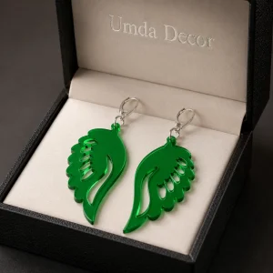 red-green-angel-wing-earrings-pakistan