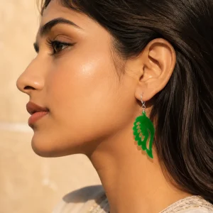 red-green-angel-wing-earrings-pakistan