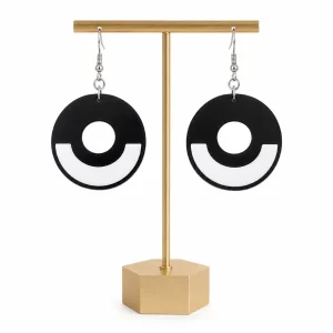 Daira Drops Geometric Acrylic Earrings