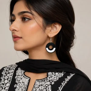 Daira Drops Geometric Acrylic Earrings
