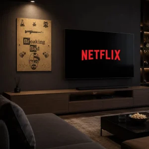 Breaking Bad–Inspired Engraved MDF Wall Art One Piece Engraved MDF Wall Art