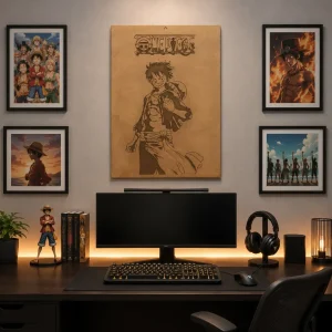 One Piece Engraved MDF Wall Art