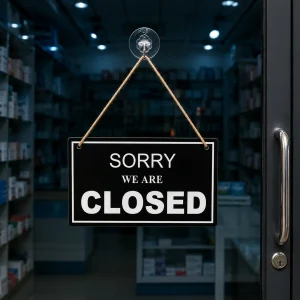 Reversible Open & Closed 3D Acrylic Hanging Sign - Image 6
