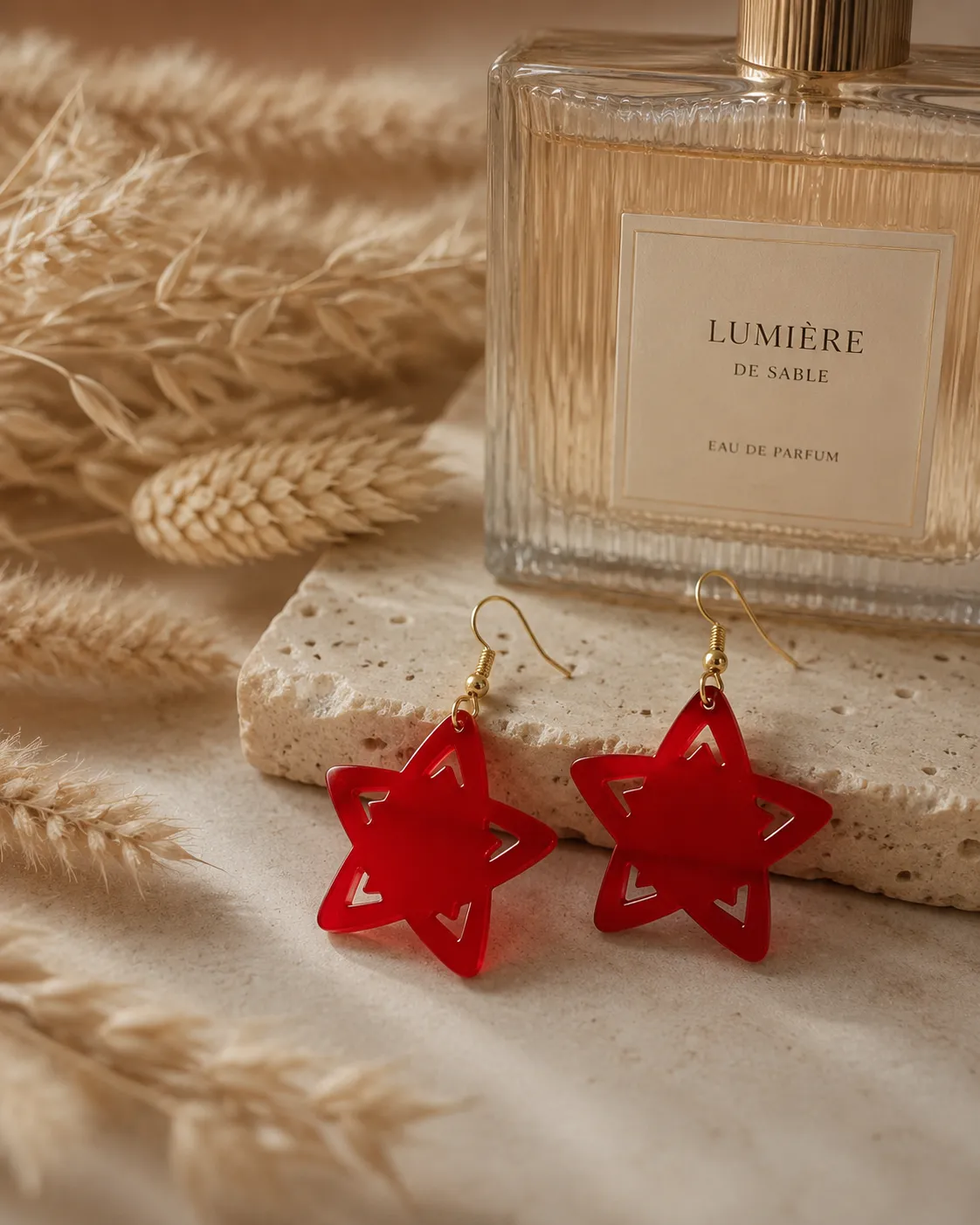 Galaxy Geometric Star Acrylic Earrings Galaxy Sparkle Star Earrings