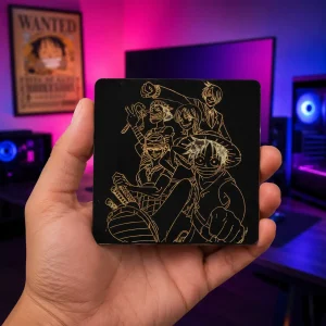 One Piece Inspired Engraved Acrylic Coaster
