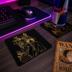 One Piece Inspired Engraved Acrylic Coaster