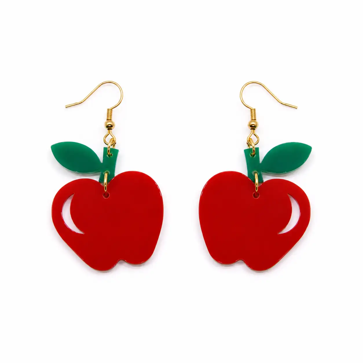 Sweet Apple Acrylic Earrings Sweet Apple Acrylic Earrings