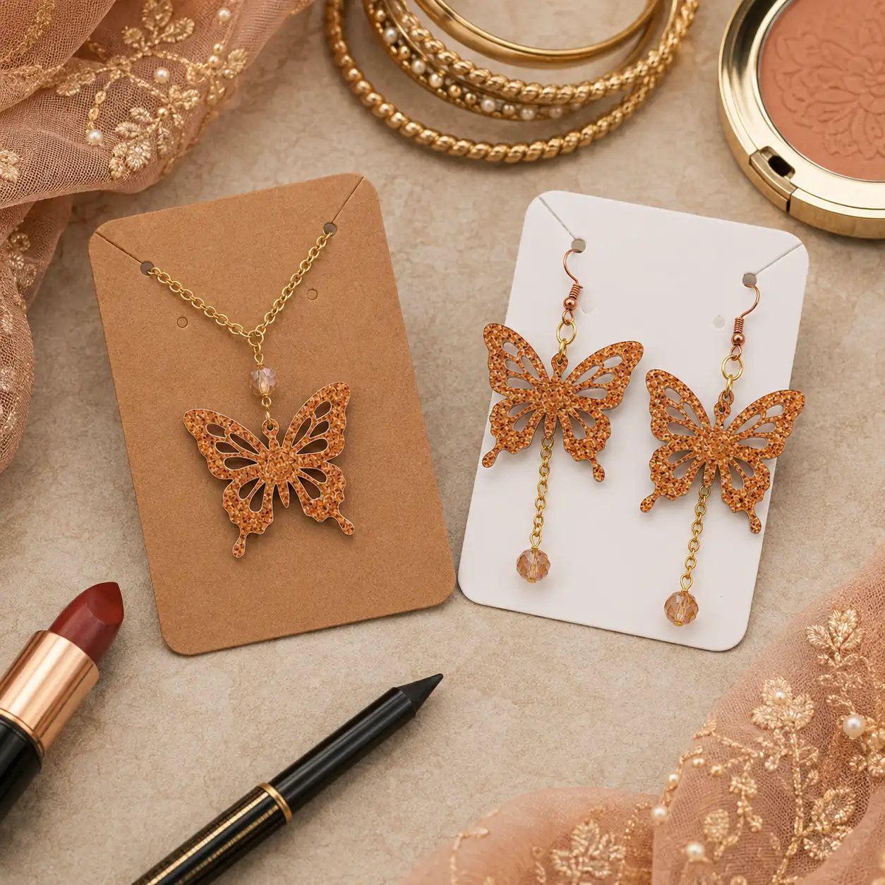 Butterfly Statement Jewellery Set Butterfly Statement Jewellery Set