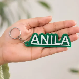 Customized Acrylic Name Keychain Customized Acrylic Name Keychain
