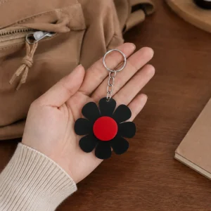 Daisy Acrylic Keychain and Bag Charm