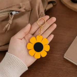 Daisy Acrylic Keychain and Bag Charm