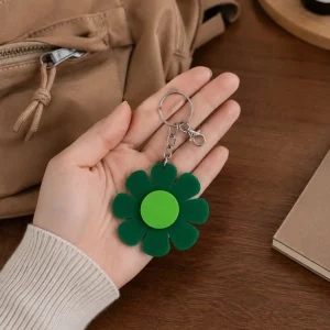 Daisy Acrylic Keychain and Bag Charm