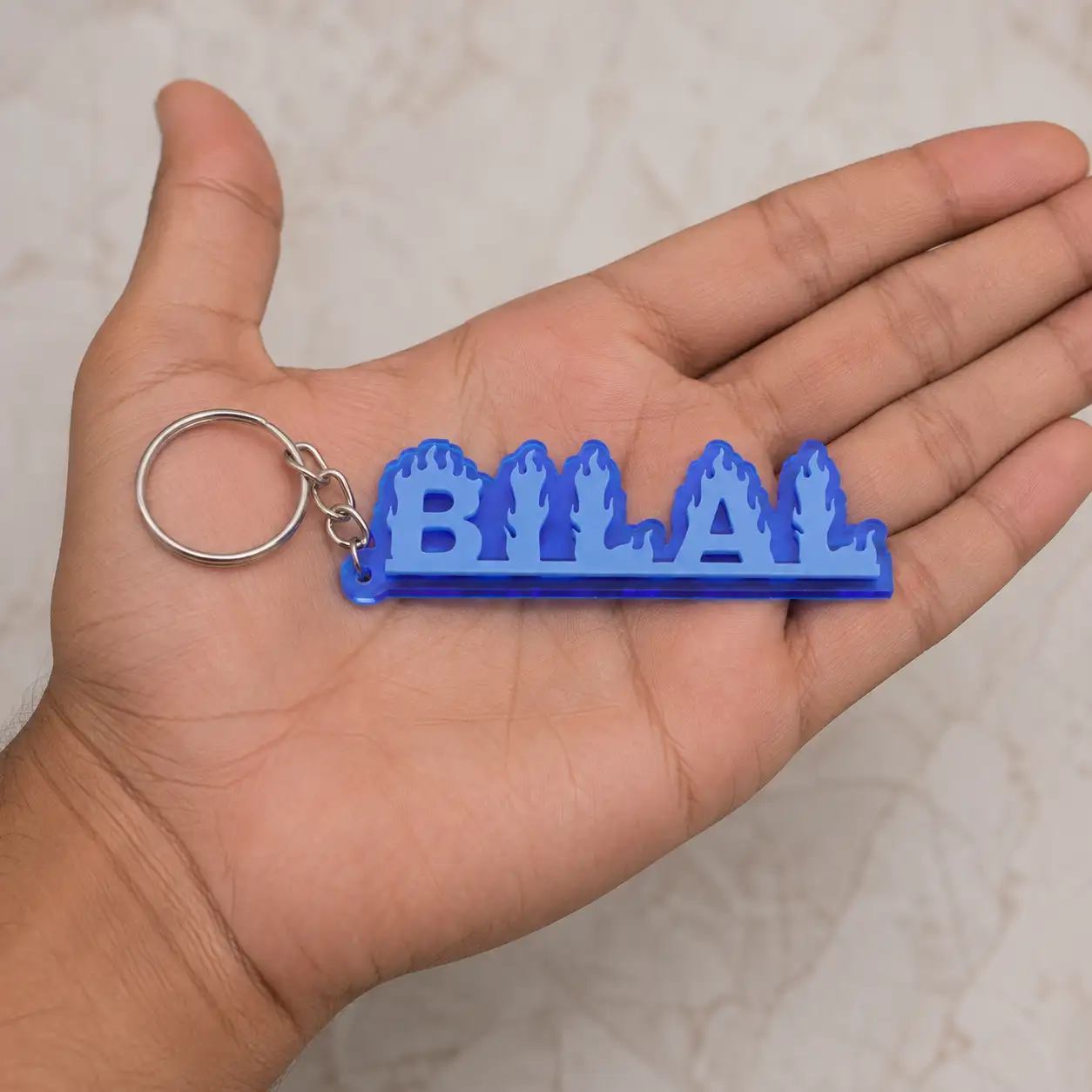 Customized Acrylic Name Keychain Customized Acrylic Name Keychain