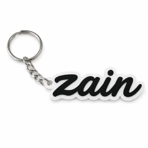 Customized Acrylic Name Keychain Customized Acrylic Name Keychain