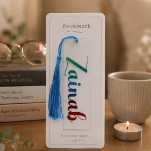 Personalized Name Acrylic Bookmark