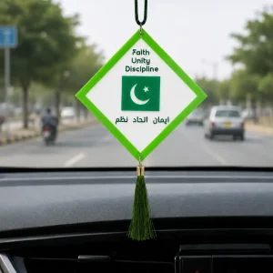 Pakistan Flag Car Hanger