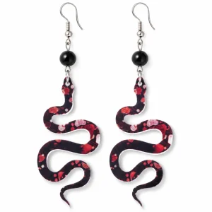 Mystic Serpent Acrylic Earrings Mystic Serpent Acrylic Earrings