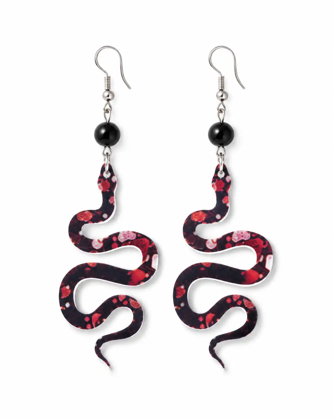 Mystic Serpent Acrylic Earrings Mystic Serpent Acrylic Earrings