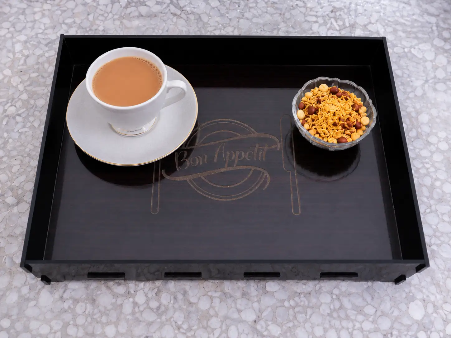 Bon Appétit Engraved Serving Tray Bon Appétit Engraved Serving Tray - Image 2