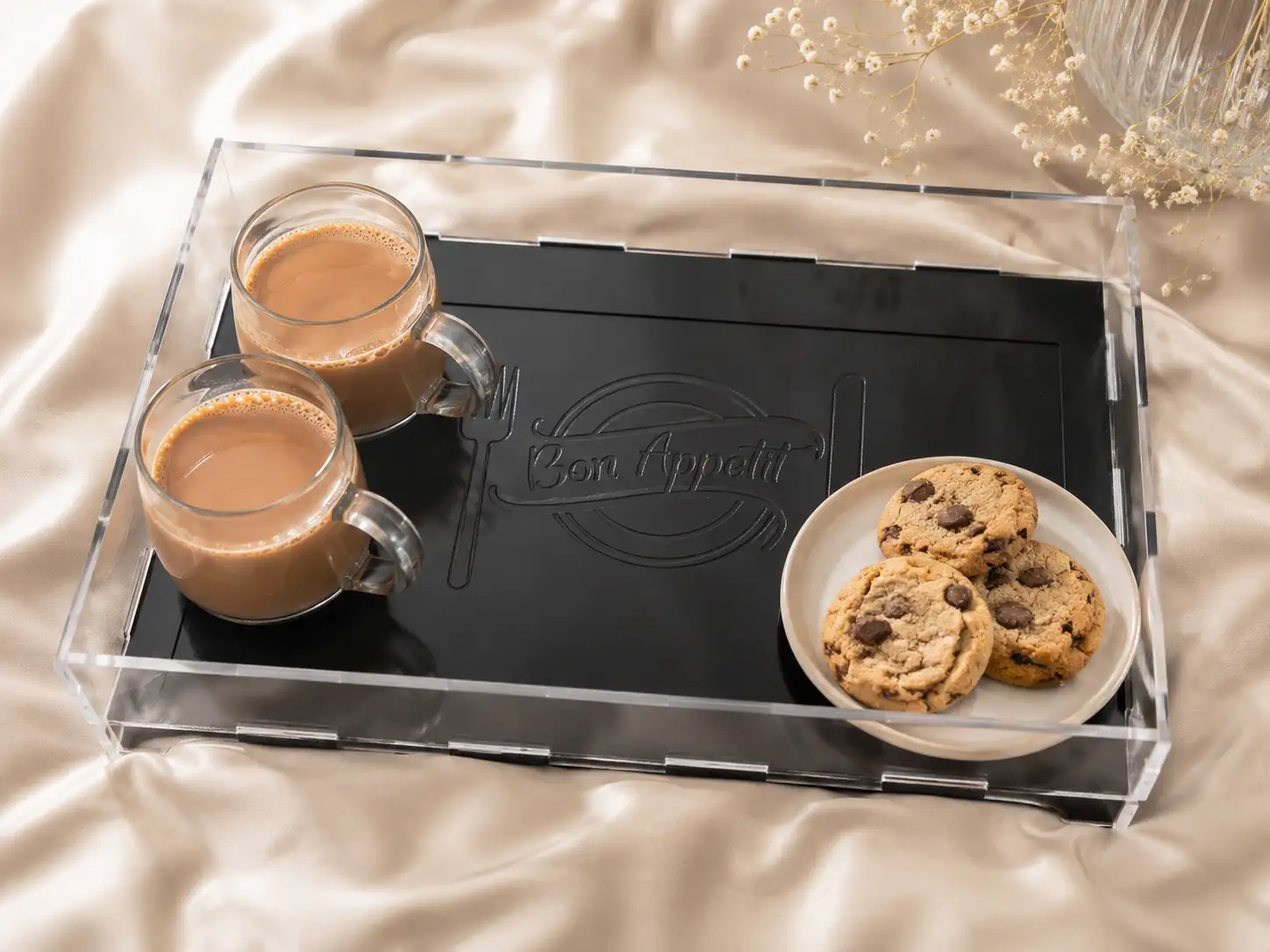 Bon Appétit Engraved Serving Tray Bon Appétit Engraved Serving Tray - Image 3