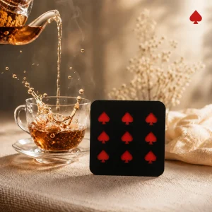 Playing Card Acrylic Coaster Set Playing Card Acrylic Coaster Set
