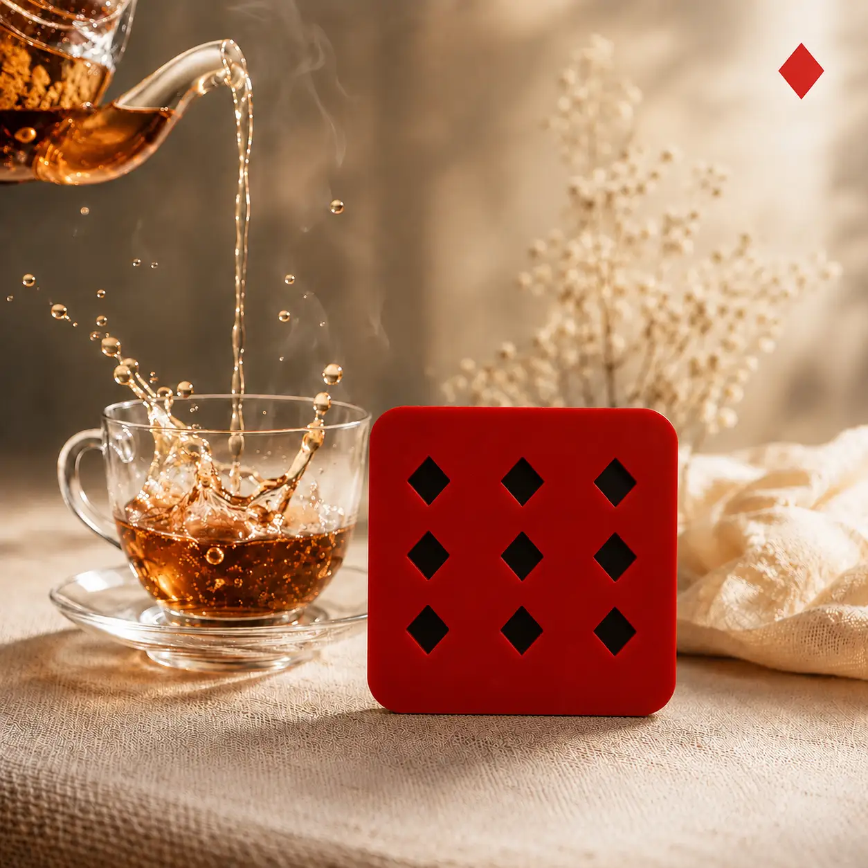 Playing Card Acrylic Coaster Set Playing Card Acrylic Coaster Set