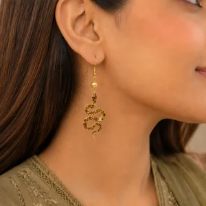 Mystic Serpent Acrylic Earrings Mystic Serpent Acrylic Earrings