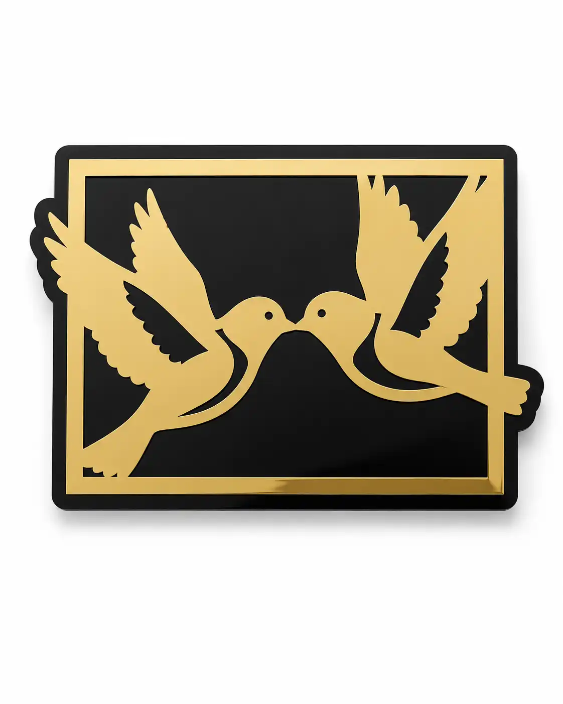 Elegant Love Birds Wall Art Elegant Love Birds Wall Art