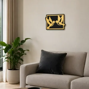 Elegant Love Birds Wall Art Elegant Love Birds Wall Art