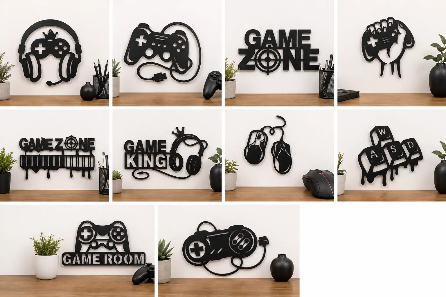 Gaming Wall Art Collection Gaming Wall Art Collection
