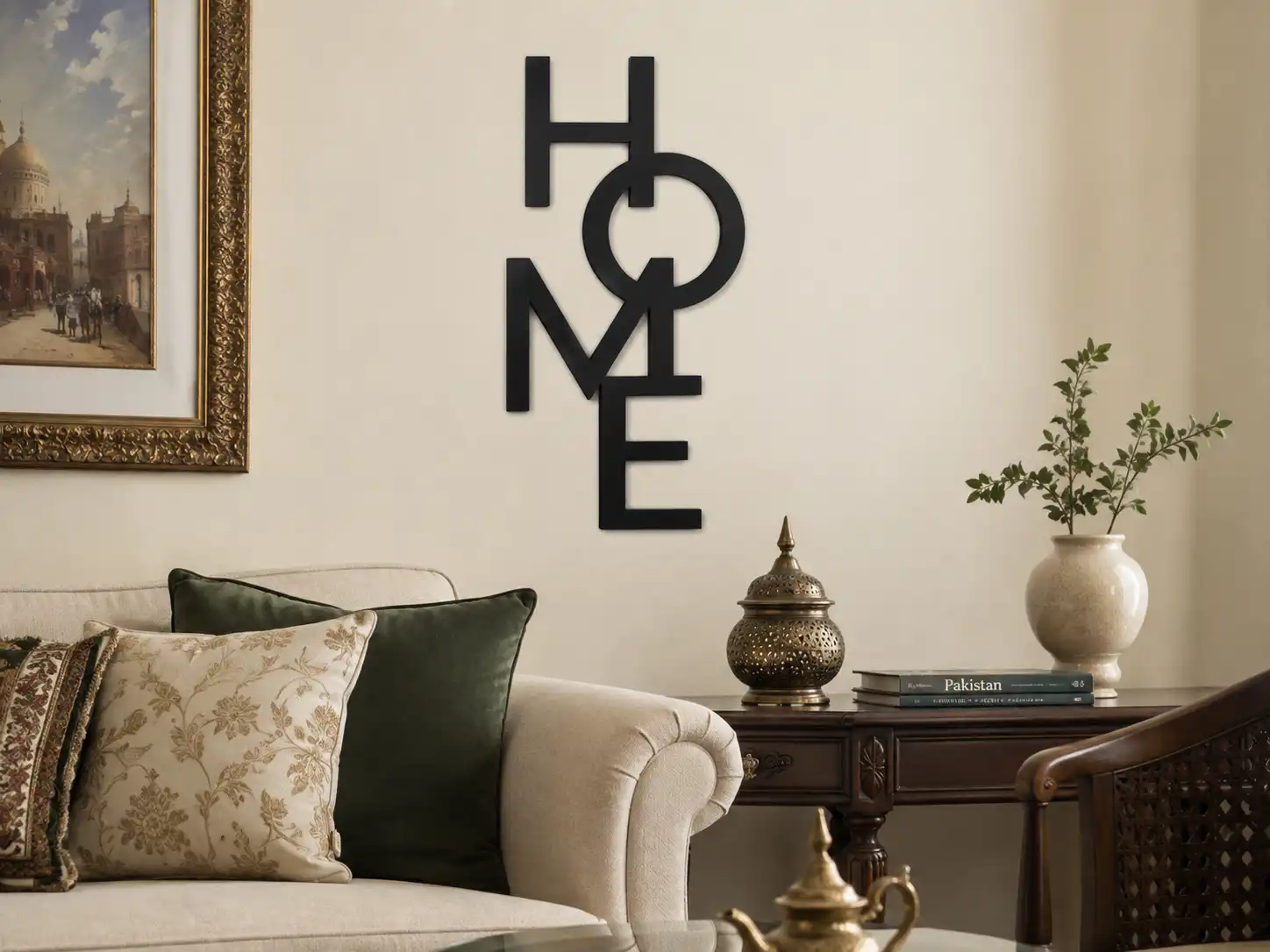 Stacked HOME Acrylic Wall Art Stacked HOME Acrylic Wall Art