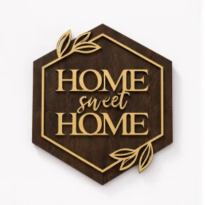 Home Sweet Home Botanical Wall Art