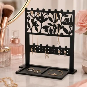 Floral Vine Acrylic Jewellery Stand Floral Vine Acrylic Jewellery Stand